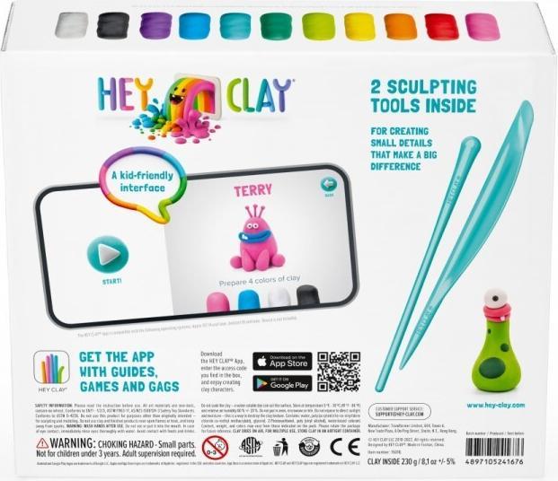 Produktbild Hey Clay Monsters Set 15er-Pack 15er Pack 15018CEE15
