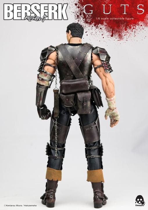 Actual product image ThreeZero Berserk figurine 1/6 Guts (Black Swordsman) 32 cm