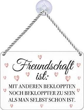 Produktbild Puag Blechschild Freundschaft (16.50 x 11.50 cm)
