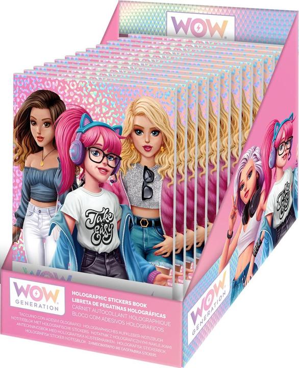 Produktbild Kids Euroswan WOW GENERATION Stickerbuch