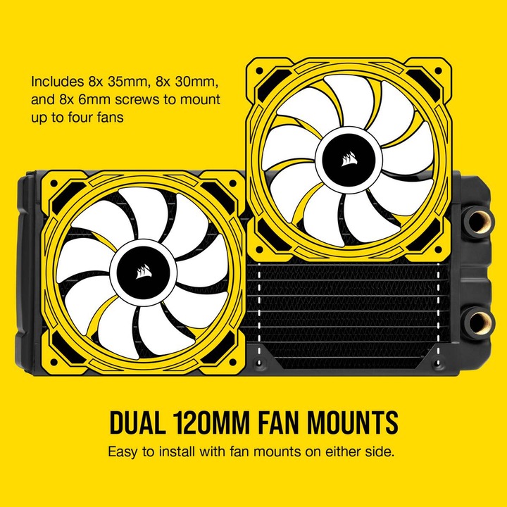 Produktbild Corsair Hydro X Serie XR5 (120 mm)