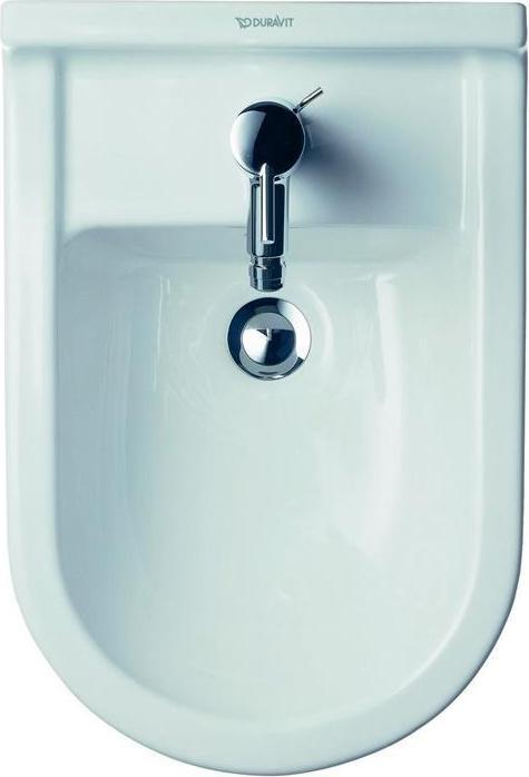 Actual product image Duravit Floor-standing bidet STARCK 3 m ÜL HLB 360x560mm 1 tap hole white