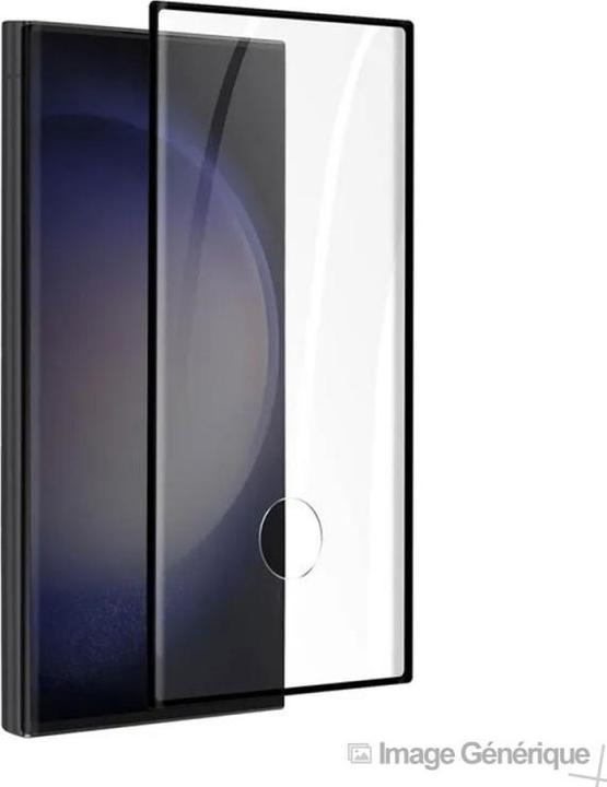 Actual product image Fusion Blue Star 5D Tempered Glass Full Frame Samsung S918 Galaxy S23 Ultra Black (1 pcs., Samsung Galaxy S23 Ultra)