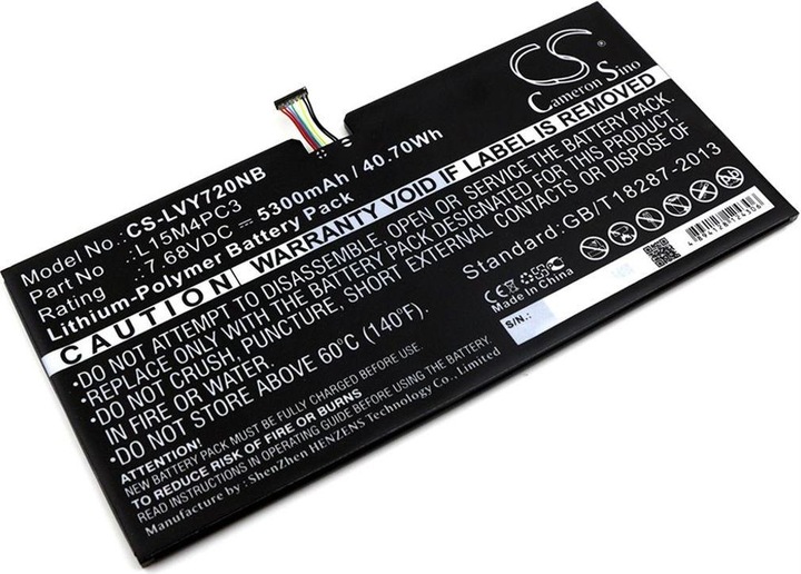 Produktbild NoName Battery for Lenovo IdeaPad Miix 720 etc