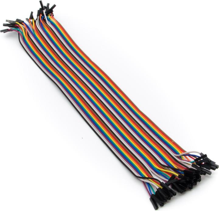 Image du produit Purecrea Câble de jumper Dupont Set 30cm F/F 40 pièces (Cordes)