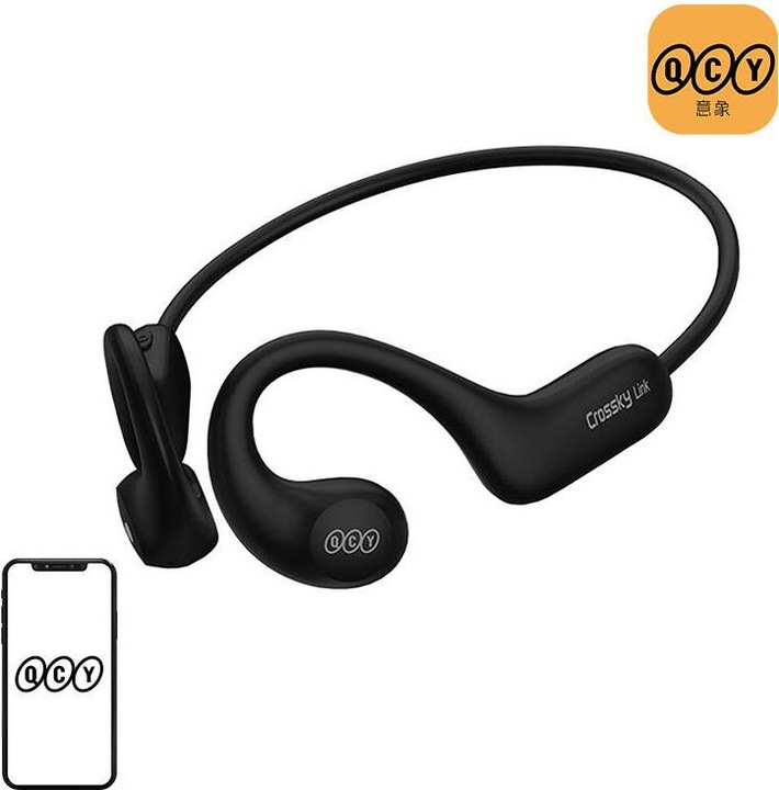 Image du produit QCY Écouteurs TWS T22 Crossky Link (noir) (ANC, 10 h, Sans fil)