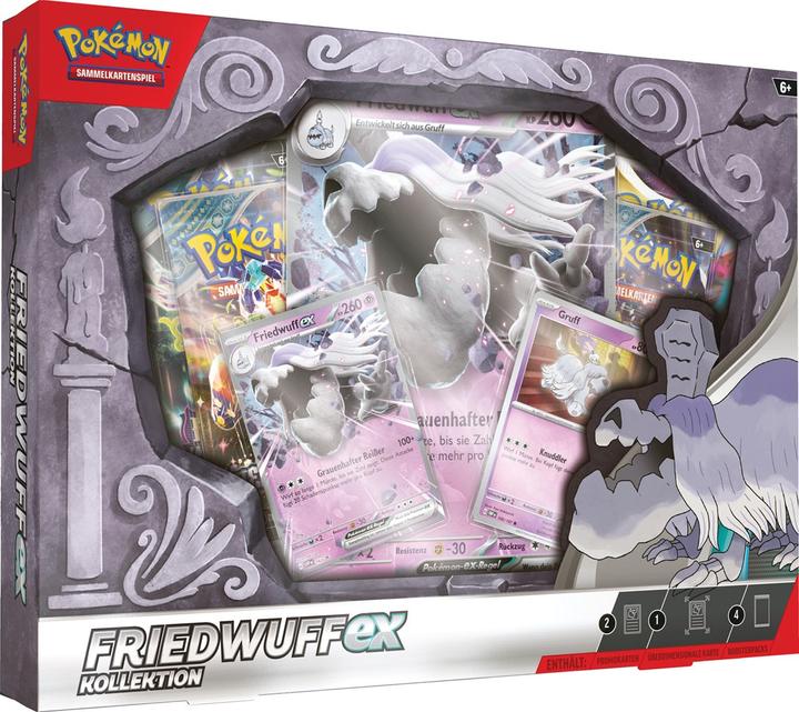 Actual product image Pokémon Pokemon TCG: Friedwuff-ex Kollektion (German, Box Set & Collection)
