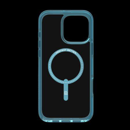 Image du produit Zagg Santa Cruz Snap MagSafe Case pour iPhone 16 Pro Max - Bleu (Apple iPhone 16 Pro Max)