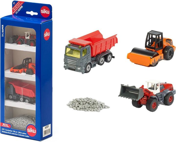 Produktbild Siku Geschenkset Strassenbau