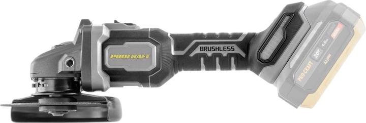 Produktbild Procraft Industrial AG125Bbb Akku Winkelschleifer 20 V 125 mm Brushless Solo - ohne Akku, ohne (125 mm)