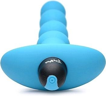 Image du produit XR Brands Perles anales vibrantes en silicone & télécommande