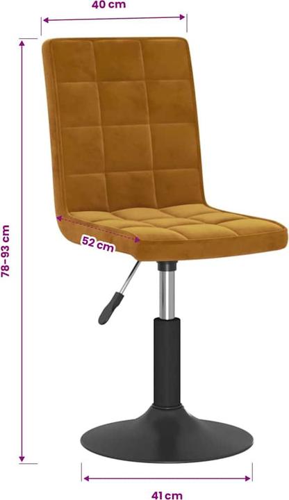 Produktbild vidaXL Esszimmerstuhl