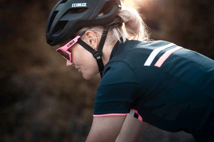 Actual product image Bliz Vision (matt pink, Brown w Purple multi)