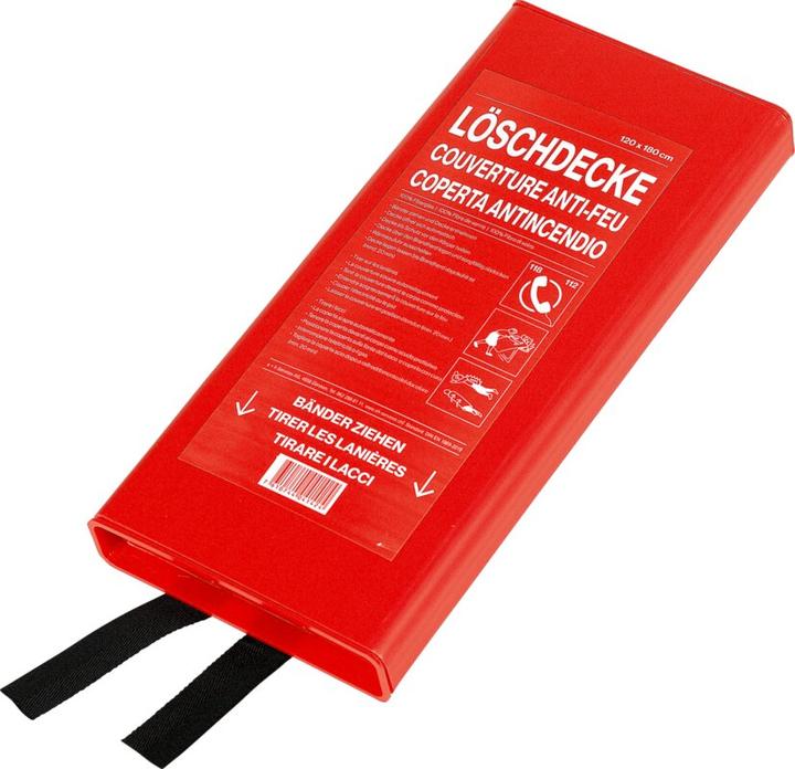 Immagine prodotto - Coperta estinguente 1,2 x1,8 m in fibra di vetro
