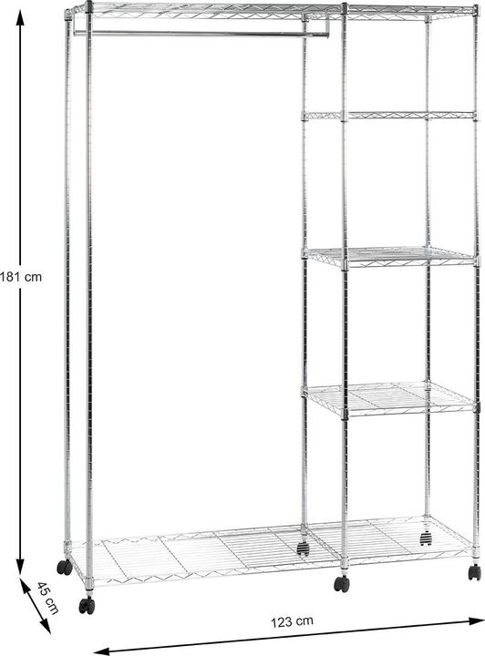 Image du produit HAKU Möbel Rollgarderobe