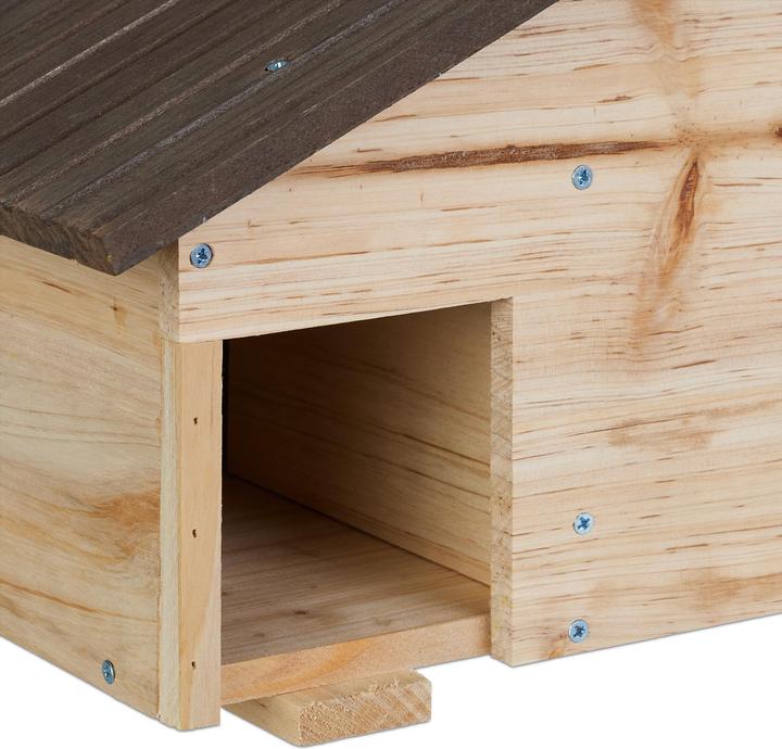 Actual product image Relaxdays Hedgehog house