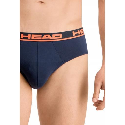 Thumbnail - Head, Herren, Unterhosen, Slip Casual Stretch, Blau, (M, 2er Pack)