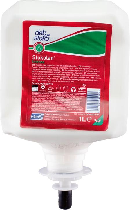 Immagine prodotto Stoko Crema per la cura della pelle Stokolan Intense 1l Cartuccia (SIN1L) (Sapone liquido, 1000 ml)