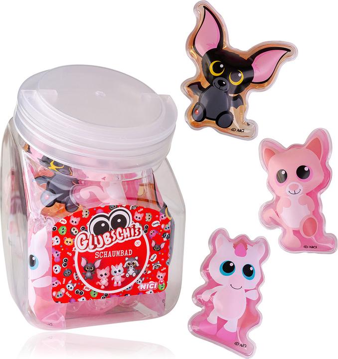 Produktbild Accentra Mini-Duschgel GLUBSCHIS, 50ml, 3 Motive / 2 Düfte sortiert: Milky Fee & Dreamie / Strawberry & Vanil
