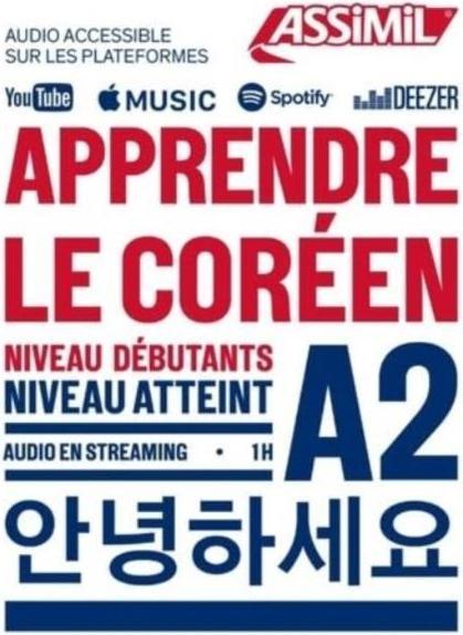 Image du produit Apprendre le coréen : niveau débutant, niveau atteint A2 (Français, Kim-Juquel Inseon, 2023)