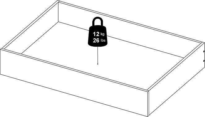 Actual product image Ebuy24 Bed Nada (90 x 200 cm)