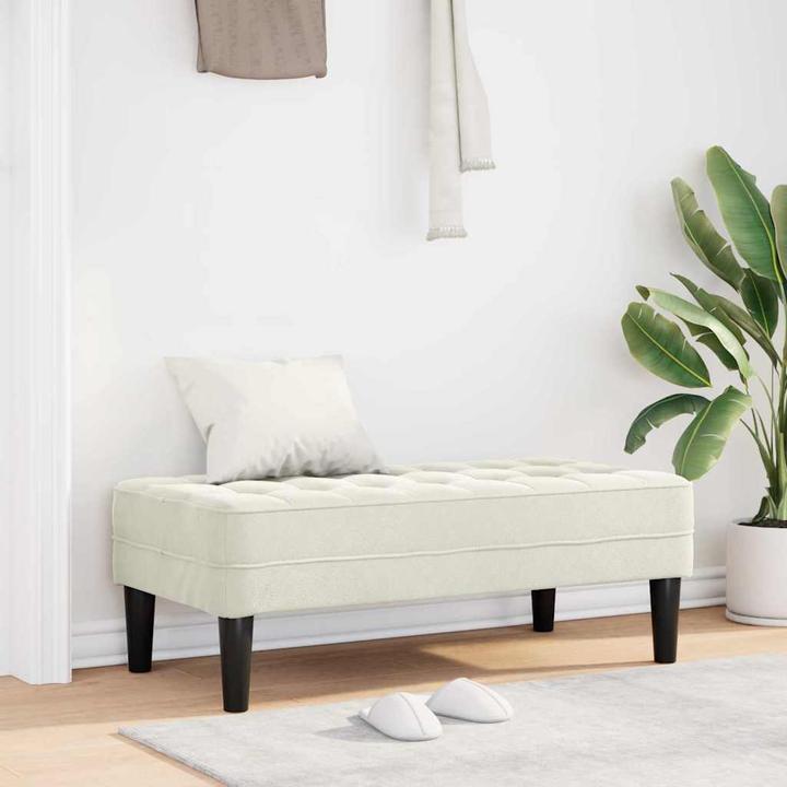 Image du produit vidaXL Samt Ottoman (113 cm)