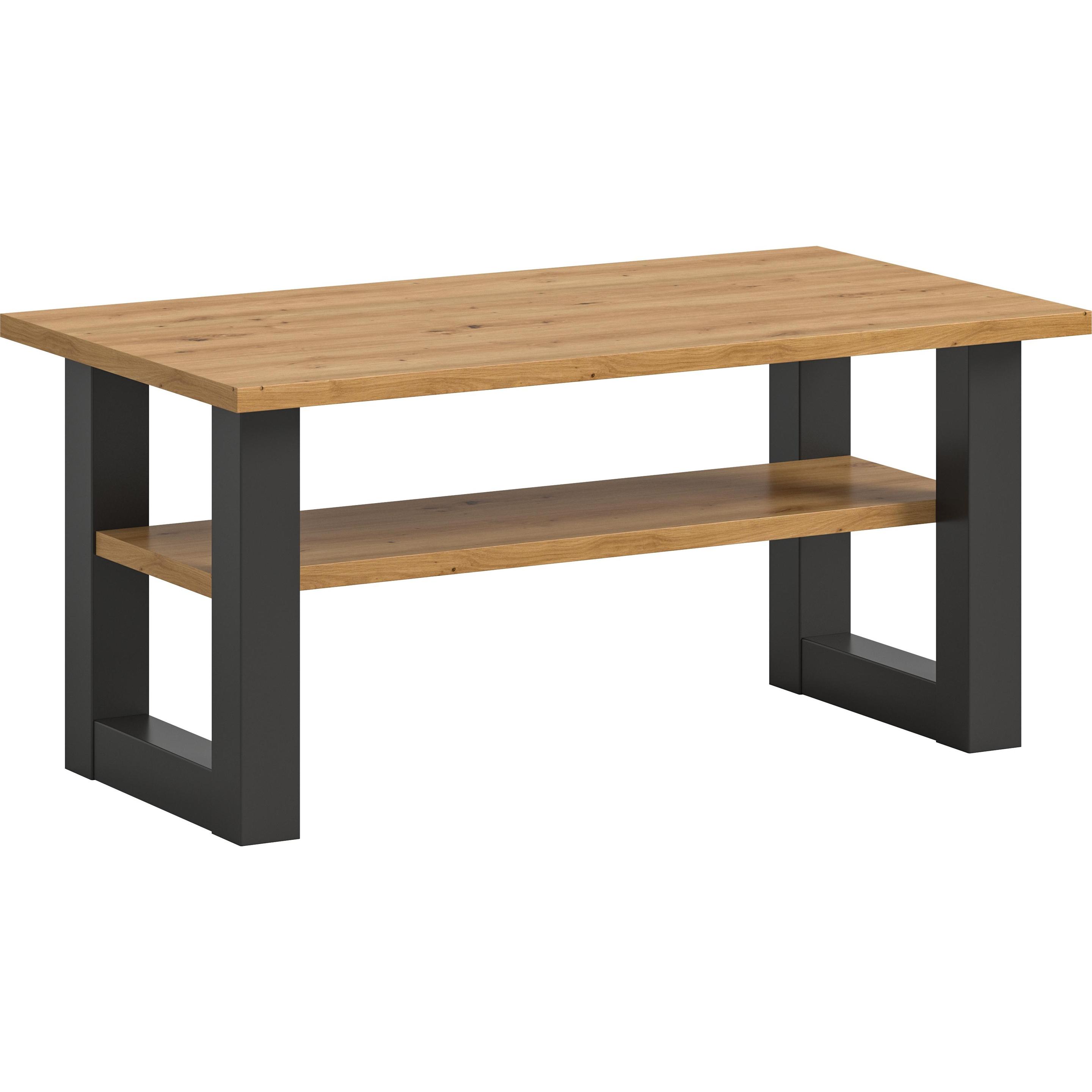 Xonox Home, Couchtisch + Beistelltisch, Seattle (90 x 50 x 42 cm)