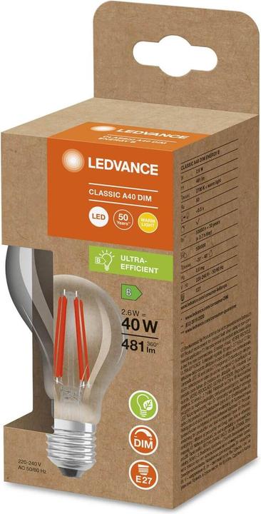 Actual product image Ledvance LED lamp (E27, 2.60 W, 481 lm, 1 x, B)