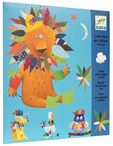 Immagine prodotto Djeco Adesivi e animali artigianali