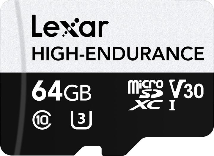Actual product image Lexar MEMORY MICRO SDXC 64GB UHS-I/LMSHGED064G-BCNNG (64 GB, microSDHC, U3, UHS-I)