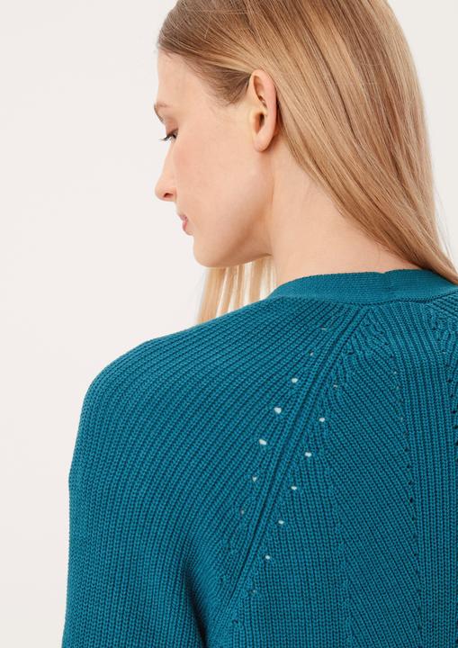 Produktbild s.Oliver Strickjacke Cardigan mit Ajourdetails (42)