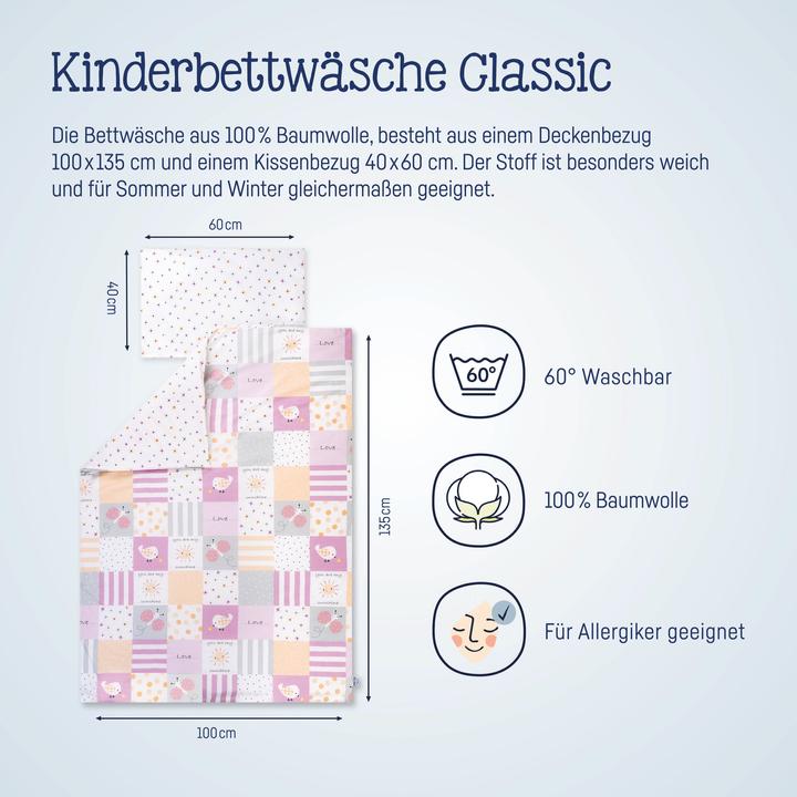 Produktbild Julius Zöllner Bettwäsche Patch Rose