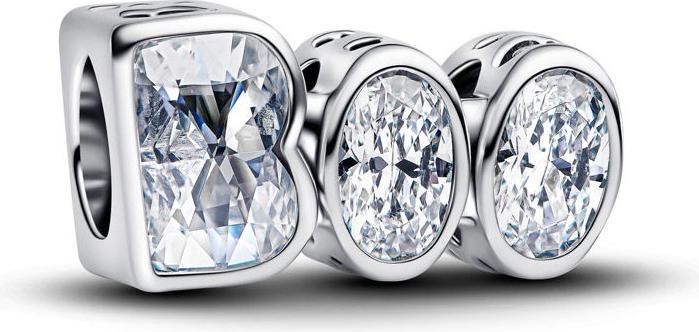Image du produit Pandora Breloque phosphorescente BOO (Argent 925, Émail)