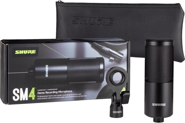Produktbild Shure SM4-K - Mikrofon pojemnościowy zewnętrznie polaryzowany