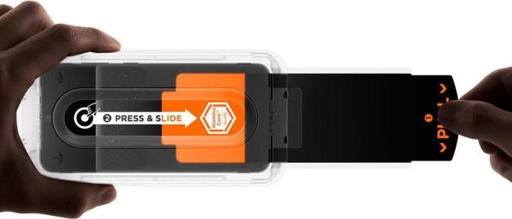 Actual product image Spigen GLAS.tR EZ Fit Pro HD (2 pcs., Samsung Galaxy S25 FE)