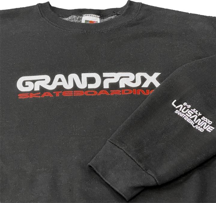 Produktbild Grand Prix Skateboarding Grand Prix 2000 Logo Crew Sweater (M)