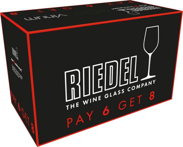 Actual product image Riedel Gläserset 8-tlg. Chardonnay/Viognier VINUM klar (35 cl, 8 Glasses, White wine glasses)