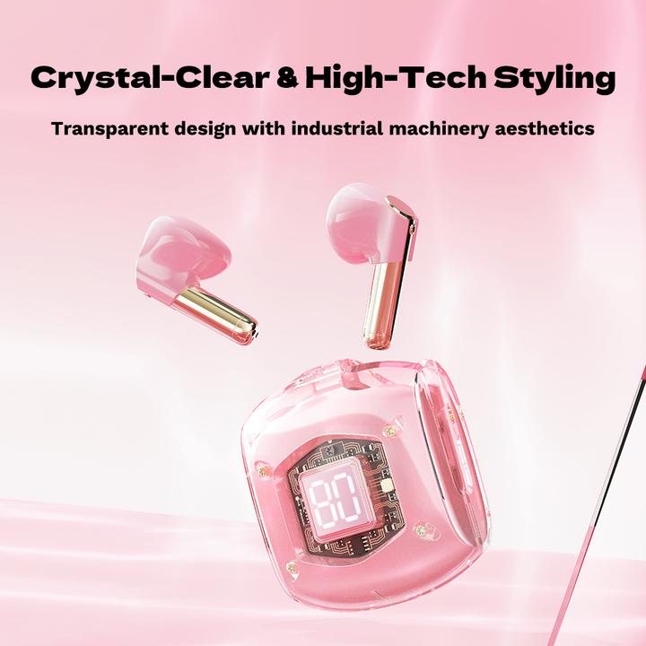 Produktbild Rock Bluetooth-Kopfhörer TWS Air Bubble Rosa (20 h, Kabellos)