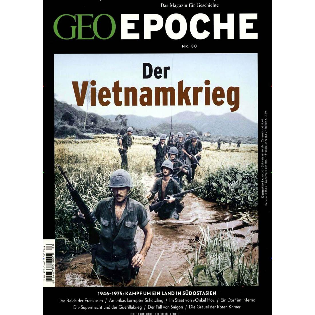 GEO Epoche / GEO Epoche 80/2016 - Der Krieg in Vietnam, Fachbücher von Michael Schaper