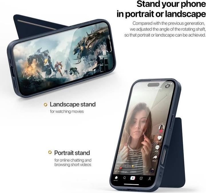 Actual product image Dux Ducis Rafi II Mag Series PC and TPU hardcase cover (Apple iPhone 15 Pro Max)