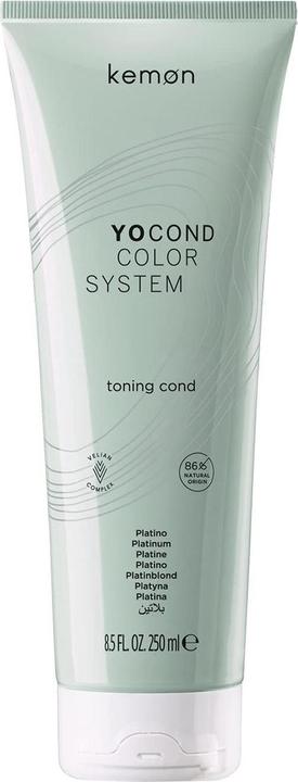 Kemon Yo Cond Color System Toning Cond - Tinting Conditioner for Color Revive 250 ml Platinum (250 ml)