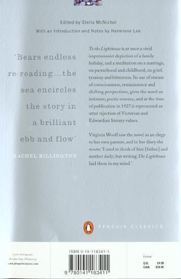 Produktbild To the Lighthouse (Englisch, Virginia Woolf, 1992)