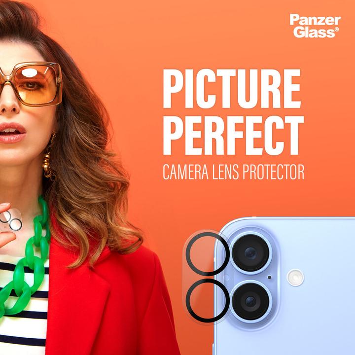 Produktbild PanzerGlass PicturePerfect Kameraschutz (1 Stück, Apple iPhone 16)
