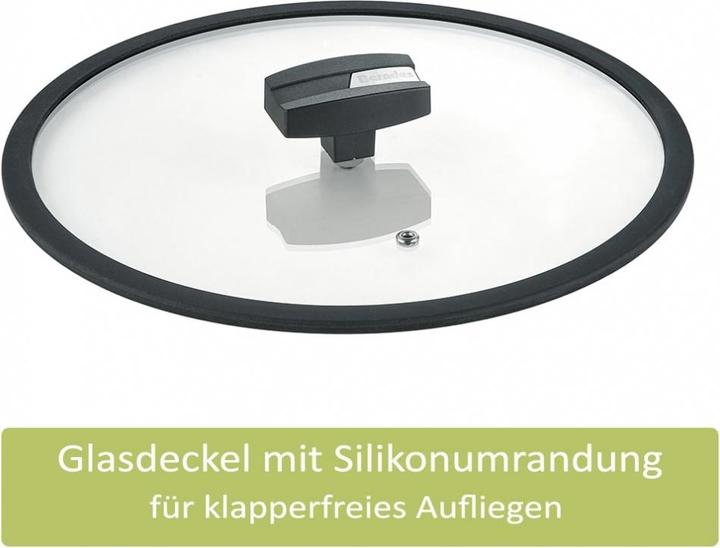 Produktbild Berndes Kochtopf Alu Recycled Induction 24 cm (24 cm, Kochtopf, Aluminium)
