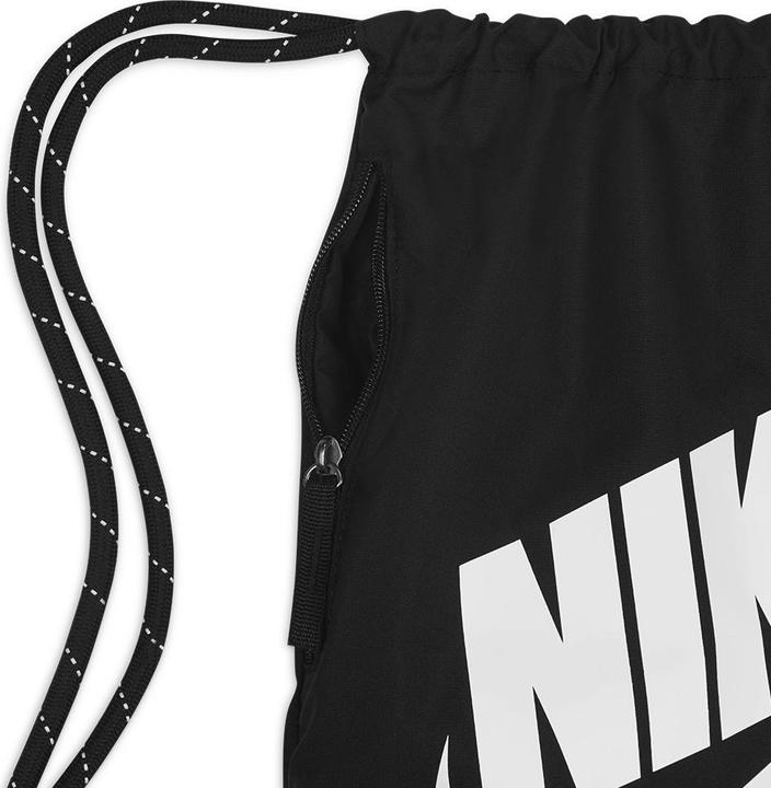Produktbild Nike Heritage Tasche mit Kordelzug DC4245-010 Schwarz (13 l)