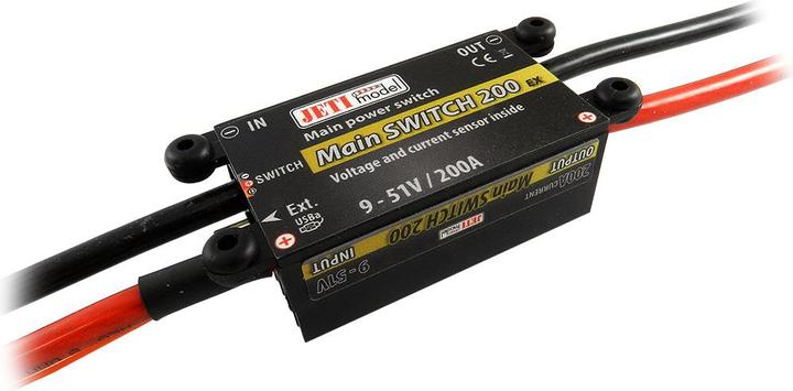 Image du produit Jeti DUPLEX 2.4EX Main Switch 200 + RC Switch