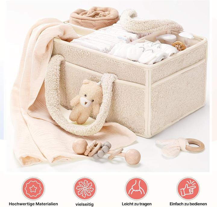 Actual product image Chanxiuzai Wickeltaschen-Organizer für Wickeltisch