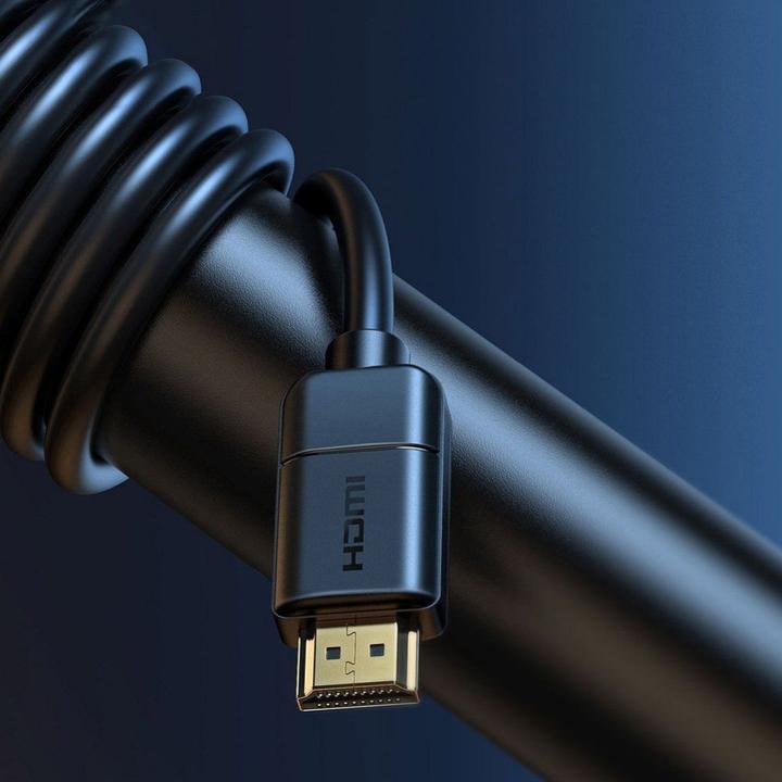 Produktbild Baseus high definition Series HDMI To HDMI Adapter Cable 8m Black (8 m, HDMI, 2.0)