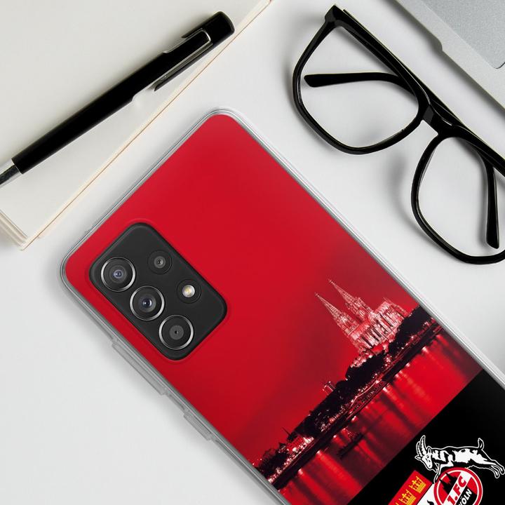 Actual product image DeinDesign Silikon Hülle für Samsung Galaxy A52s 5G Handyhülle Case Smartphone Schutzhülle 1. FC Köln (Samsung Galaxy A52s 5G)