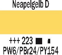 Produktbild Amsterdam Acrylfarbe Standard Series 223 (Neapelgelb dunkel, 120 ml)